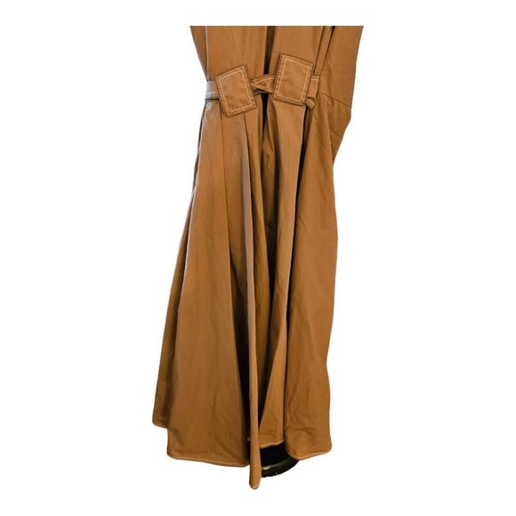 DEREK LAM 10 CROSBY Khaki Wrap Dress - Size 6 NWT - Picture 5 of 9
